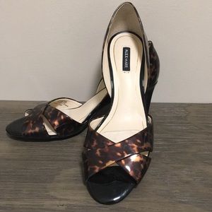 Alex Marie tortoise shell heels - like new!